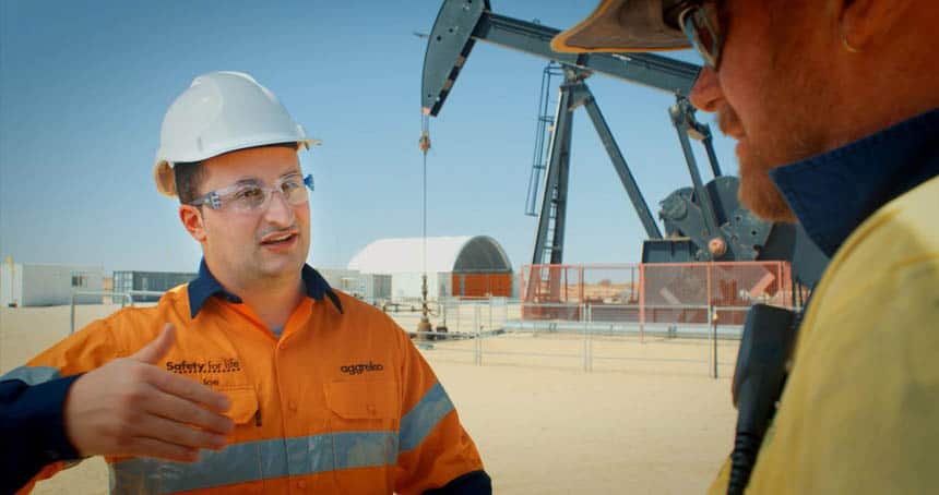 Case Study Video - Aggreko worker at Gas site